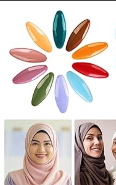 دبوس طرحه لميع الوان